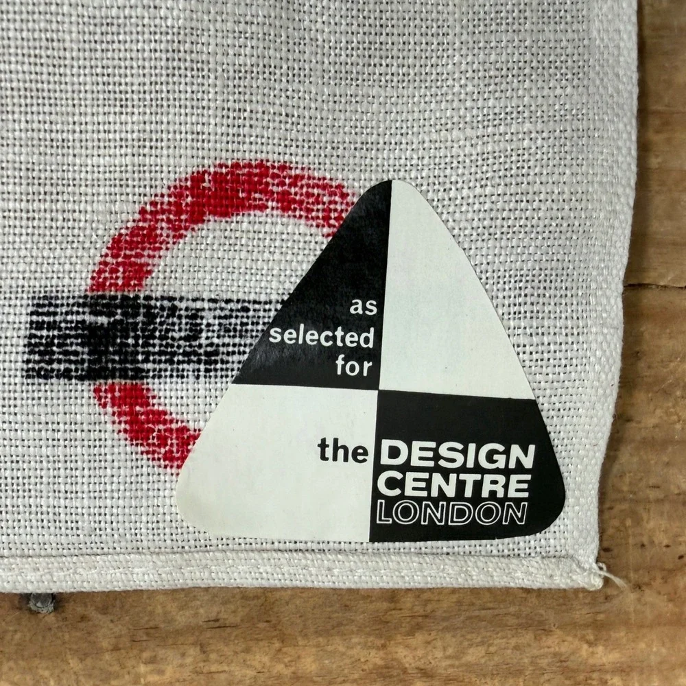 VTG Ulster Pure Irish‎ Linen London Routemaster Bus Tea Towel Design Centre